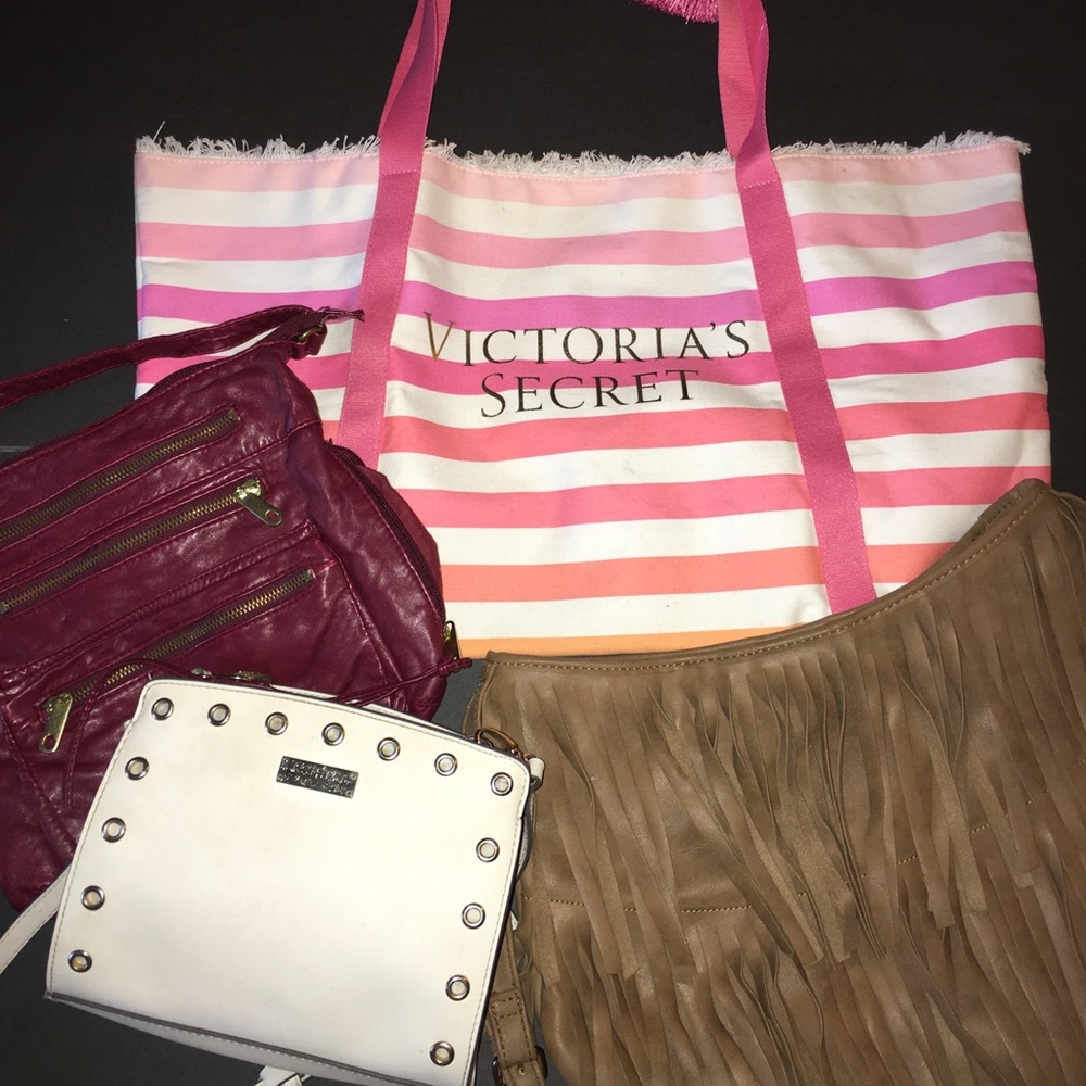 Victoria Secret and New York and Company bags